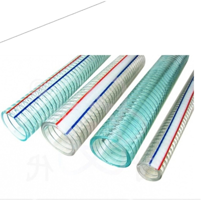 Wire PVC With Metal Wire High Pressure Suction Pipe Making Machine PVC Suction Tube Extrusion Line